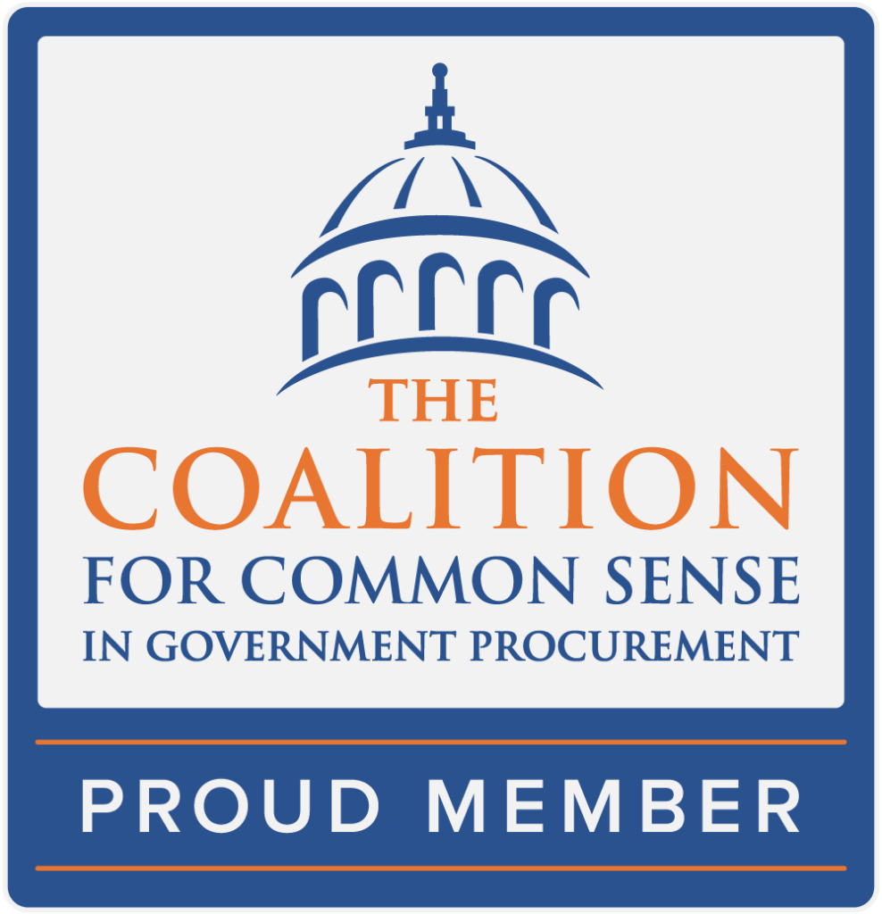 The Coalition for Common Sense in Government Procurement - Proud Member