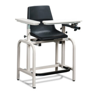 Clinton Standard Lab Series Extra Tall EZ Clean Blood Drawing Chair