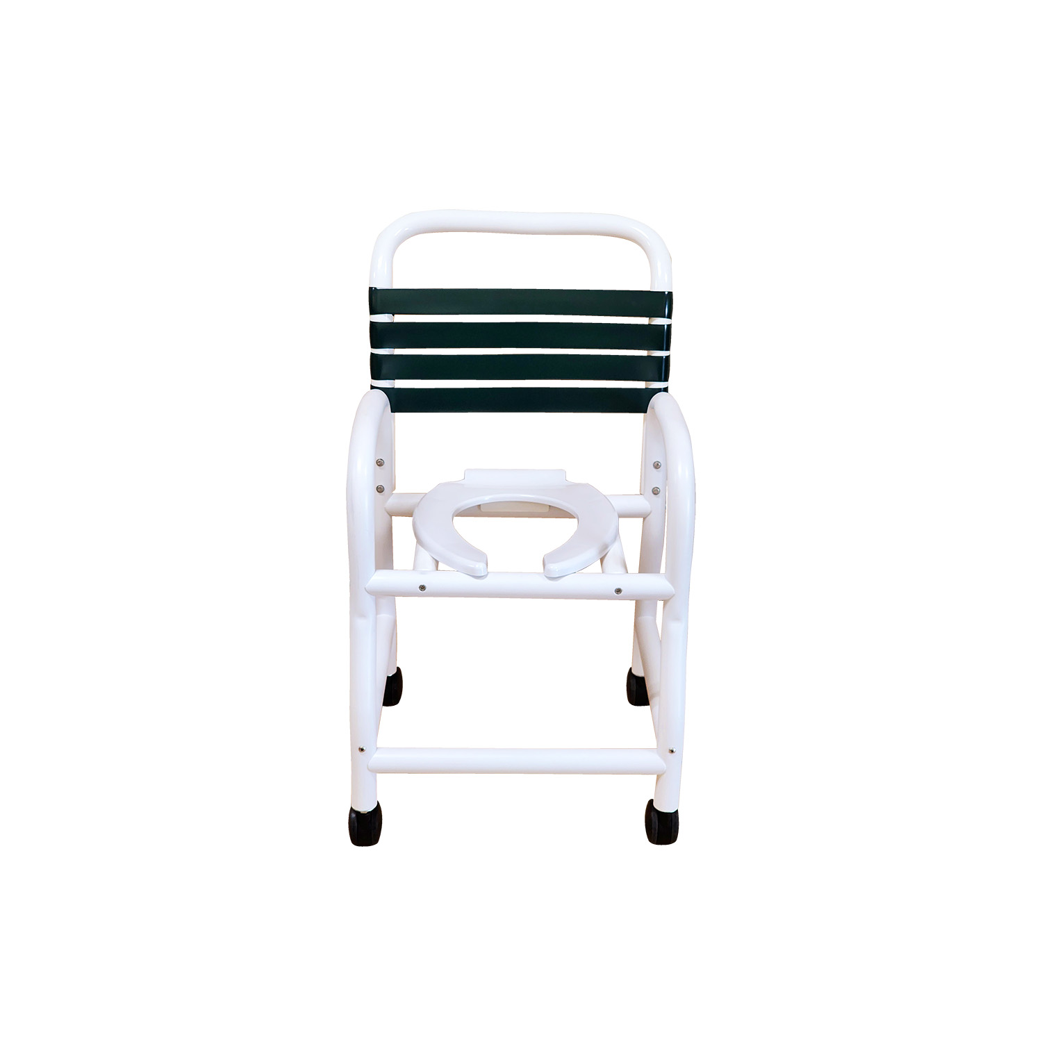 Mor Medical New Era Shower Chair, Hard Seat, No Pail, Forest Green