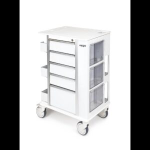Marketlab Insight Phlebotomy Cart, 5 Drawers, Electronic Lock