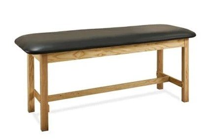 Clinton Industries 400# H-brace table 24" wide-Classic-FLAT TOP