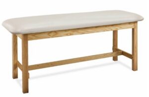 Clinton Industries 400# H-brace table 27" wide-Classic-FLAT TOP