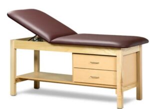 Clinton Industries 400# 2 drawer table 27" wide-Classic