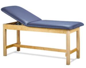 Clinton Industries 500# H-brace table 24" wide-Classic-FLAT TOP