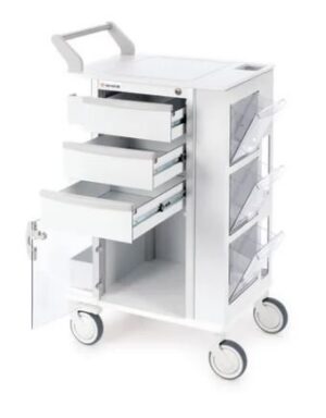 Marketlab Insight® Ergo Phlebotomy Cart, 5" casters