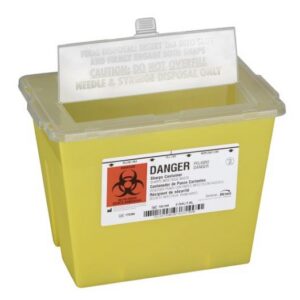 Bemis Health Care 2 Gallon Sharps Container Translucent Yellow 30EA/CS