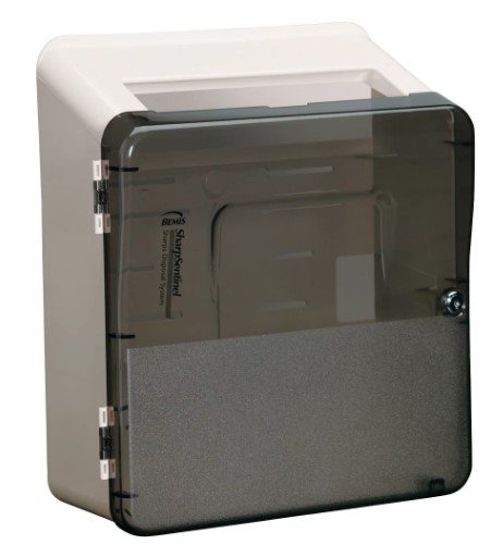 Bemis Health Care 3 Gal GRAY Sharps Cabinet for 333 Containers