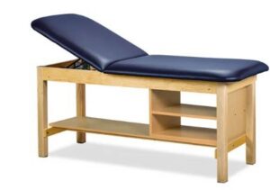 Clinton Industries 500# Table w/shelving unit 27" wide-Classic