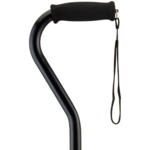 Nova Medical Products CANE OFFSET BLACK
