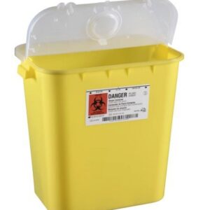 Bemis Health Care 8 Gallon Sharps Container, Yellow 10EA/CS