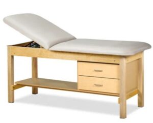 Clinton Industries 500# 2 drawer table 27" wide-Classic-FLAT TOP