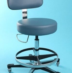 Blickman Industries Deluxe Pneumatic Exam Stool Height Adj