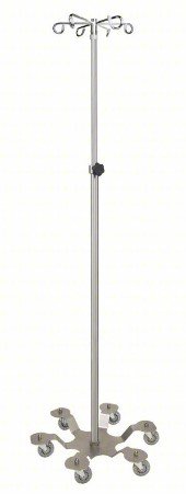 Blickman Industries IV Stand Heavy Duty w/6 Hook w/6 Leg Low Center