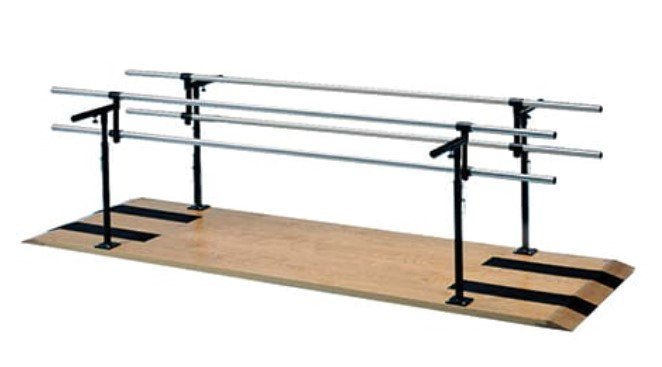 10' Platform Mtd,Ht&Width Adj,w/Child Bars w/ Anti-Slip Matting