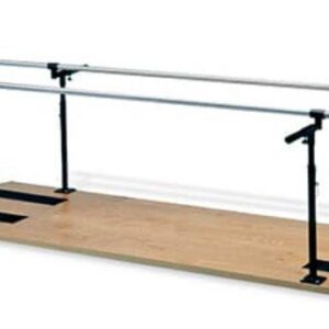 1391 Parallel Bars with 7' platform and manual height and width adjustments