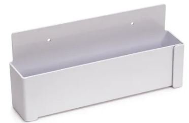 Marketlab Small Misc Cart Tray, 11.5"L x 2.25"D x 3.125"H