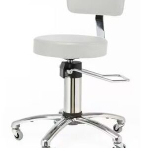 Brandt Industries 15512 Hydraulic Surgeon's Stool with Backrest