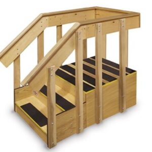 Single Sided ADA Staircase