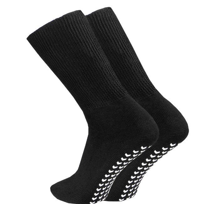 Truform Traction Gripper Socks - Stretches up