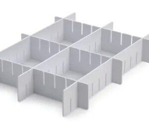 Marketlab Drawer Divider Set — 3 short and 3 long dividers