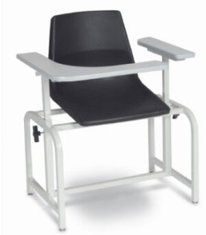 Blood Drawing Chair, features two infinitely adjustable armrests