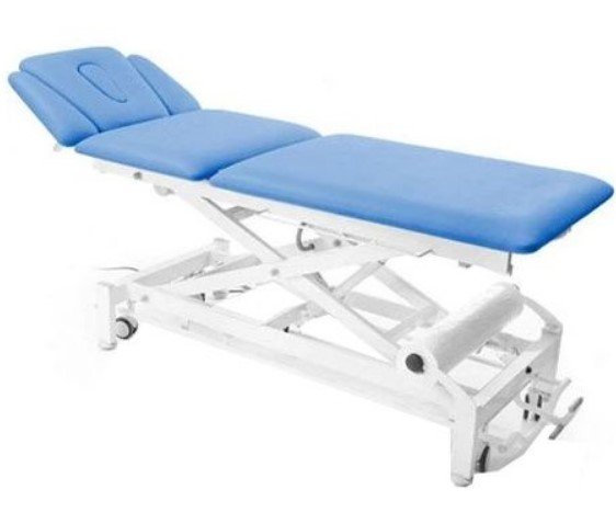 Chattanooga Galaxy 5 Section Wide Adjustable Arms Electric F-S Casters Blue S5.F4 with PD