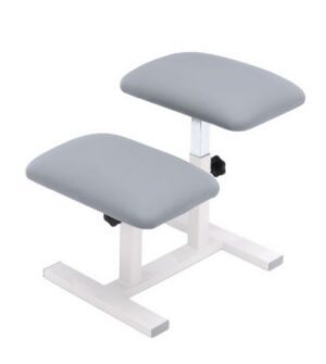Chattanooga Flexion Stool 2 Section for Traction Table Graphite Gray