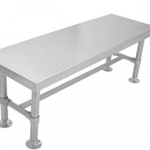 Blickman Industries Gowning Bench 48"W x 16"D x 18"H w/(4) Legs, Knock Down
