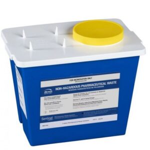 Bemis Health Care 2 Gallon BLUE Pharmacy Waste Container 30EA/CS