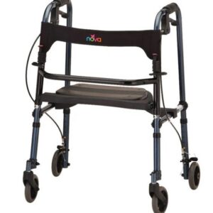 Nova Medical Products Cruiser De-Light Rollator - BLUE - Weight Cap