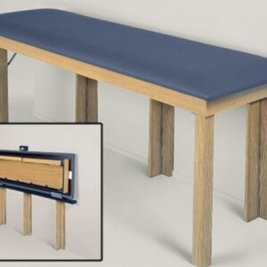 4075 Wall Mount, Fold Up Treatment Table, 72"X24"