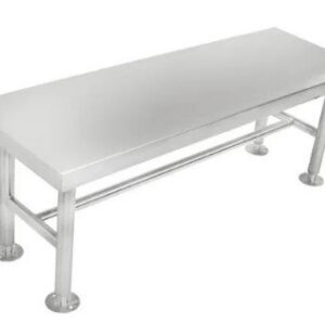 Blickman Industries Gowning Bench 48"W x 16"D x 18"H w/(4) Legs - Free Standing