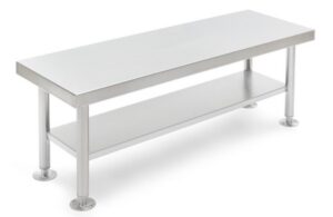 Blickman Industries Gowning Bench 48"W x 16"D x 18"H with (4) Legs
