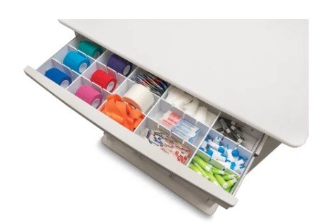 Marketlab 2" Drawer Divider Set — 4 short and 2 long dividers