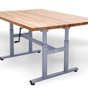4325 Deluxe Butcher Block Work Table