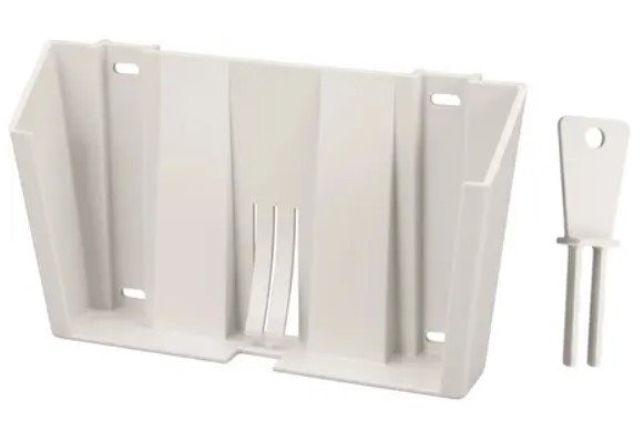 Bemis Health Care Wall Bracket and Key Set for 175 and all Bemis 2 Gallon