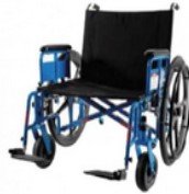 Graham Field Wheelchair MR 26X20 DP SS 650LB CAP INCLUDES MRI Wheelchair