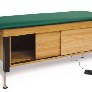 4717 Power Hi-Lo Treatment Table with full cabinet