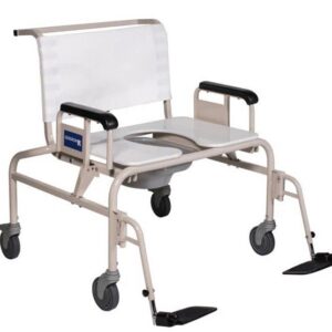 Graham Field SHOWER/COMMODE CHAIR 28" SS 750 LB RFA &RFT 21.7 STF LCK