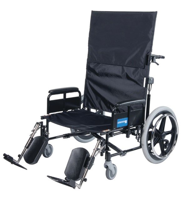 Graham Field Wheelchair RCL 24W20D15.5H DSK,ELR 20 20" WHEEL 5" CASTER DESK