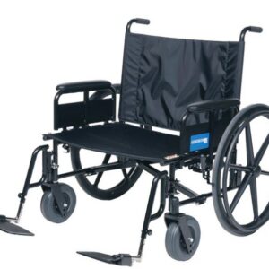 Graham Field Wheelchair FIXED BACK 24W20D15.5H 20" 20" WHEEL 5" CASTER FULL