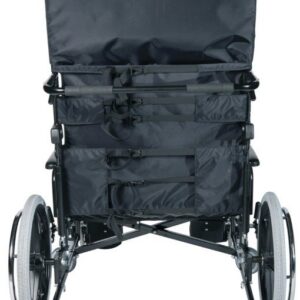 Graham Field Wheelchair RECL 24W20D 17.5H,FL,ELR FULL ARMS ELR ADJ. BACK