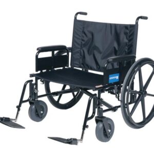 Graham Field Wheelchair FIXED BACK 26W20D15.5H 20" 20" WHEEL 5" CASTER FULL