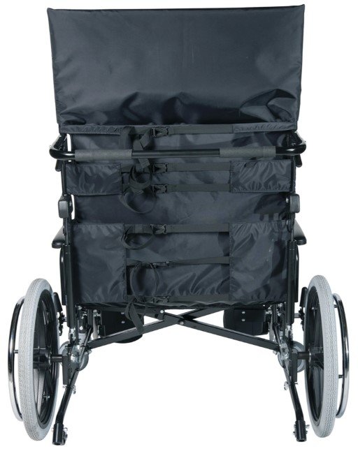 Graham Field Wheelchair RECL 30W20D 17.5H,FL,ELR FULL ARMS ELR ADJ. BACK