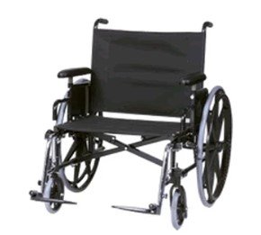 Graham Field Wheelchair XL2002 24W18D DSK ELR GENDRON BARIATRIC