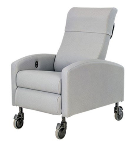 5Y10 Verō XL Care Cliner, Push Back, Fixed Arms, 5" Casters Footplate