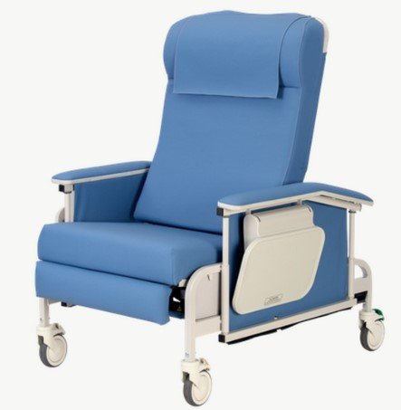 6570 XL Bariatric Dual Drop Arm CareCliner Clinical Recliner