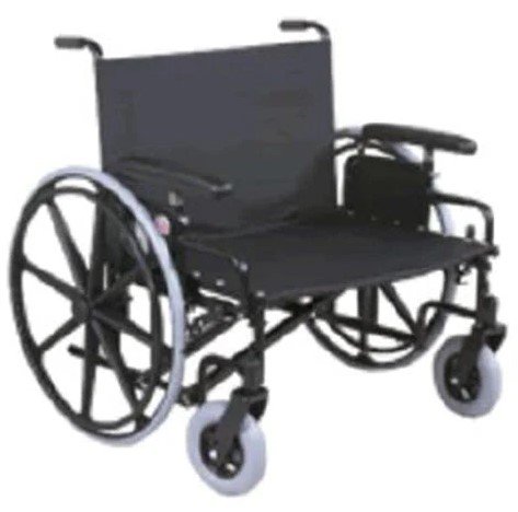 Graham Field Wheelchair FIXED BACK 24W22D DSK ELR GENDRON BARIATRIC