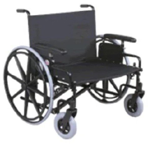 Graham Field Wheelchair FIXED BACK 24W22D FULL D- GENDRON BARIATRIC