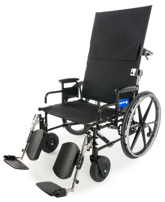 Graham Field Wheelchair RECLINING 26W20D FULL ELR GENDRON BARIATRIC - 67262050R